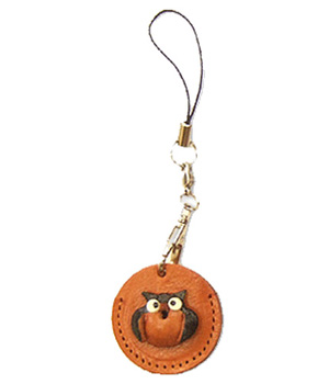 プチコイン入れ　ふくろう