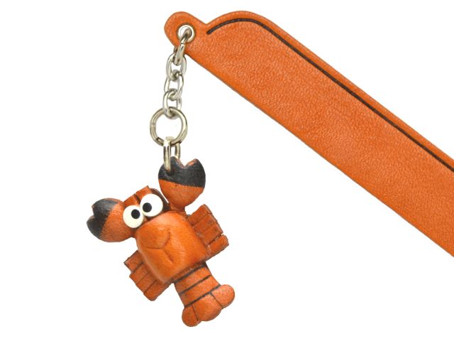 ロブスター　VANCA　本革チャームブックマーカー