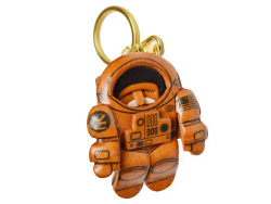 宇宙飛行士　VANCA　本革レザー　キーホルダー