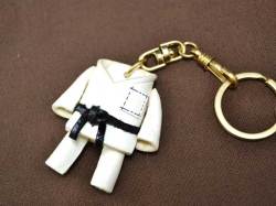 VANCA　本革レザーキーホルダー道着