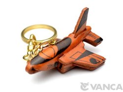 VANCA　本革レザーキーホルダー ブルーインパルス