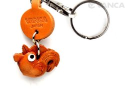 ＶＡＮＣＡ本革レザーマスコットキーホルダー　酉