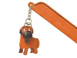 マスティフ　VANCA　本革チャームブックマーカー