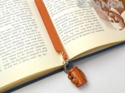 ゴルフバッグ　VANCA　本革チャームブックマーカー