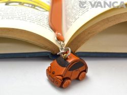 ミニカー　VANCA　本革チャームブックマーカー