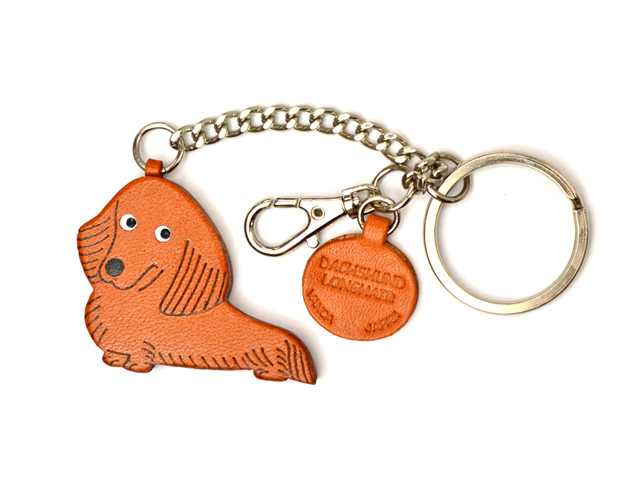 キーホルダー 犬 刺繍 イヌ チャーム プードルホワイト 狆 チン