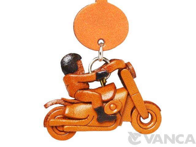 アメリカンライダー 本革キーホルダー(小) 日本製【VANCA/バンカクラフト革物語】 アメリカンライダー VANCA 本革レザーグッズ 携帯ストラップ