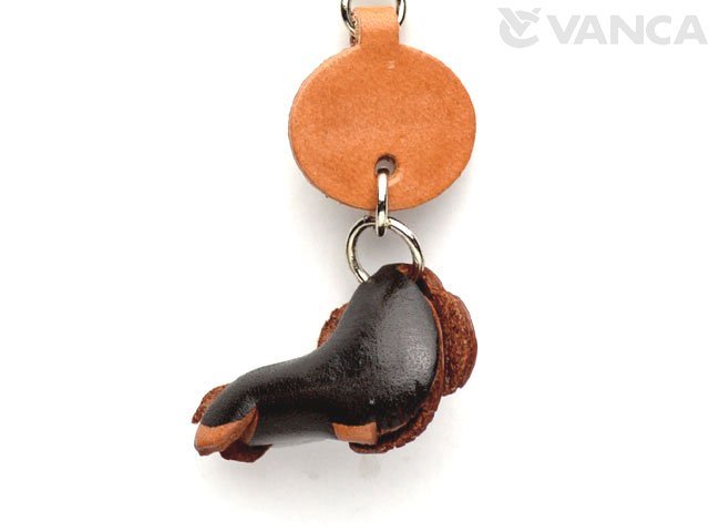 フレンチブルドッグ レザー ドッグ イヤホンジャック アクセサリー/ダストプラグ/イヤーキャップ/イヤージャック *VANCA* 日 マルチーズ 本革製イヤホンジャックアクセサリー スマホワンちゃん