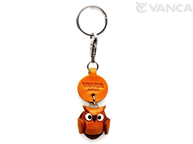 ふくろうブックマーカー レザー本革 Vanca バンカクラフト ショップ