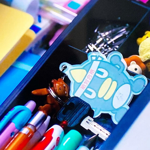 ★APE エイプ 初期 猿顔 レザーキーホルダー キーリング★ A BATHING APE（アベイシングエイプ）の「BABYILO PLUSH DOLLEY