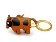 うし キーホルダー:レザー本革 -VANCA（バンカクラフト）通販【名入れ