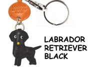 ラブラドールレトリーバブラック 携帯ストラップ｜名入れ無料【バンカ