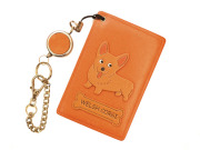 コーギー 本革製メガネスタンド【送料無料】-ユニークな革製品 VANCA