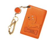 ダックスフンド 本革製メガネスタンド【送料無料】-ユニークな革製品