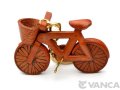 VANCA　本革レザーキーホルダー 自転車