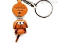 ＶＡＮＣＡ本革レザーマスコットキーホルダー　戌