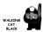 黒ねこ あるき　VANCA　本革レザー