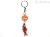 VANCA本革レザー魚キーホルダー　さけ