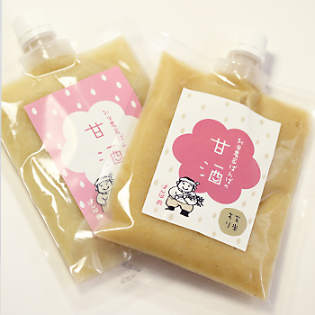 お米農家ばんばがつくった「あまざけ」セット