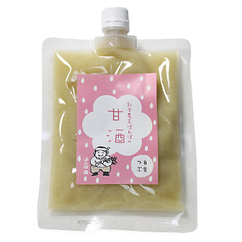 お米農家ばんばがつくった「あまざけ」白米つぶ