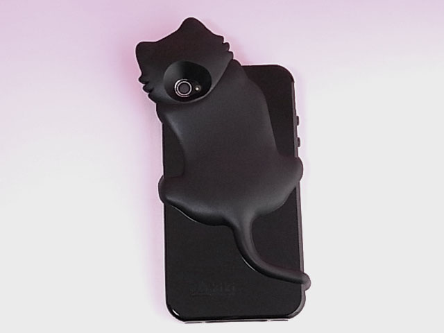 ★送料無料★　【iPhone4 / 4S対応】　kiki　キキ　TPUタイプ　ブラック　iPhoneケース！