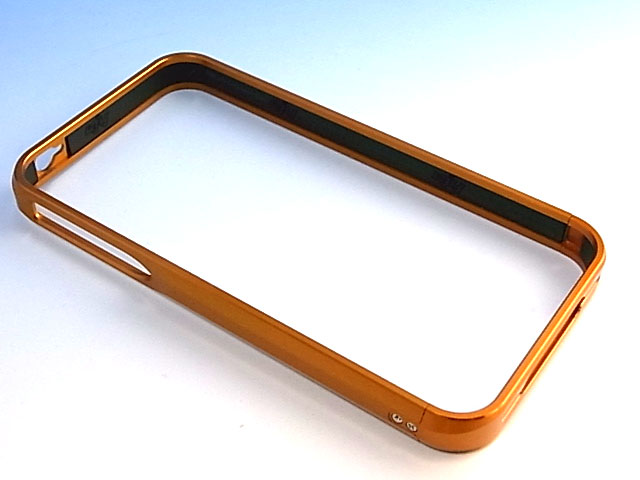 【iPhone4 / 4S対応】　SWORD　ソード　メタルバンパー　ケース！オレンジ