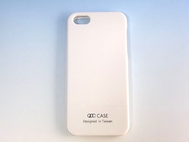 ★送料無料★　【iPhone 5 対応】　シンプル　ハードケース　iPhoneケース　ホワイト！