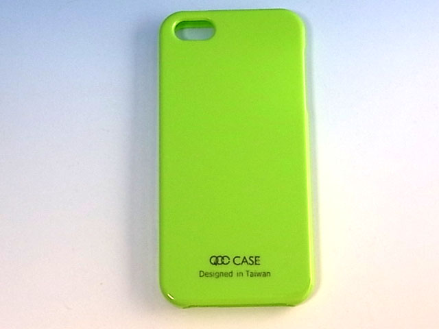 ★送料無料★　【iPhone 5 対応】　シンプル　ハードケース　iPhoneケース　グリーン！