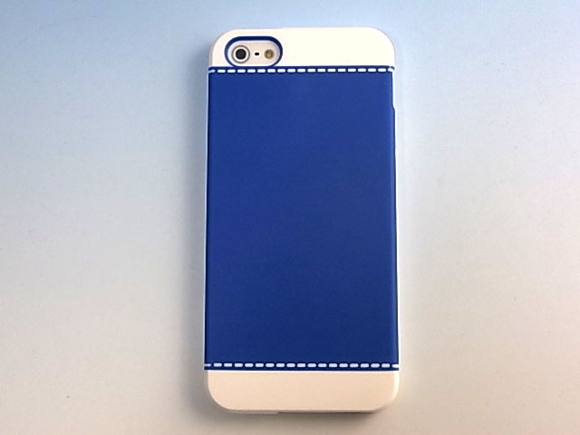 ★送料無料★　【iPhone 5 対応】　かわいい　ソフトケース　iPhoneケース！ブルー