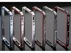 【iPhone4 / 4S対応】Premium metal case BLADEタイプ　バンパー