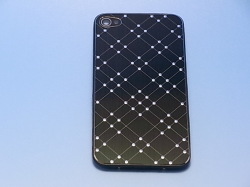 ★送料無料★　iPhone 4S 専用　メタルバックパネル( metal black) ブラック