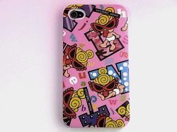 ★送料無料★　【iPhone4 / 4S対応】　HYSTERIC MINI 　ヒステリックミニ　アルファベット　ピンク　iPhoneケース！