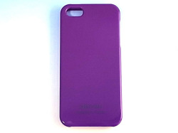 ★送料無料★　【iPhone 5 対応】　シンプル　ハードケース　iPhoneケース　パープル！