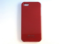 ★送料無料★　【iPhone 5 対応】　シンプル　ハードケース　iPhoneケース　レッド！