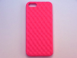 ★送料無料★　【iPhone 5 対応】　ソフトケース　TPUケース　iPhoneケース　ピンク！