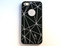★送料無料★　【iPhone 5 対応】　ファッション　ハードケース　iPhoneケース！ブラック