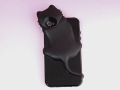 ★送料無料★　【iPhone4 / 4S対応】　kiki　キキ　TPUタイプ　ブラック　iPhoneケース！