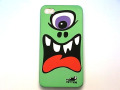★送料無料★　【iPhone4 / 4S対応】　YETTIDE　Funny Face Case　ファニーフェイス　The First Monster, Green！