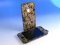 ★宅配便　送料込★　iPhone 4S 専用　フロントパネル＋バックパネル　セット　ミリタリー　ダックハンター　迷彩タイプ！