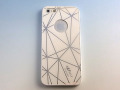 ★送料無料★　【iPhone 5 対応】　ファッション　ハードケース　iPhoneケース！ホワイト
