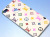 iPhone 4S 専用　カラフルでポップなホワイト！