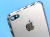 iPhone 4S 専用　アルミタイプ　波型縁取り枠付き！シルバー
