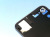 iPhone 4S 専用　アルミタイプ　波型縁取り枠付き！ブルー