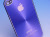iPhone 4S 専用　キラキラCD柄　アルミタイプ！ブルー