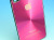 iPhone 4S 専用　キラキラCD柄　アルミタイプ！濃いピンク