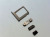★宅配便　送料込★　iPhone 4S 専用　サイド枠　フレーム　ブラック　フレーム！
