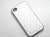★送料無料★　【iPhone4 / 4S対応】　かわいい　キルティング　レザー風　iPhoneケース　ホワイト！