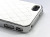 ★送料無料★　【iPhone4 / 4S対応】　かわいい　キルティング　レザー風　iPhoneケース　ホワイト！