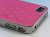 ★送料無料★　【iPhone4 / 4S対応】　かわいい　キルティング　レザー風　iPhoneケース　ピンク！