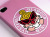 ★送料無料★　【iPhone4 / 4S対応】　HYSTERIC MINI 　ヒステリックミニ　サークル　ピンク　iPhoneケース！